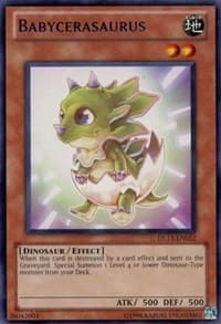 Babycerasaurus (Blue) - Duelist League Promo - YuGiOh card