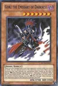 Gorz the Emissary of Darkness (Blue) - Duelist League Promo - YuGiOh card