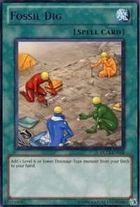 Fossil Dig (Purple) - Duelist League Promo - YuGiOh card