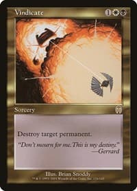 Vindicate - Apocalypse - Magic: The Gathering card