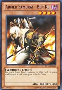Armed Samurai - Ben Kei (Purple) - Duelist League Promo - YuGiOh card