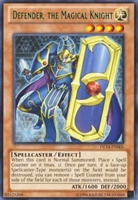 Defender, the Magical Knight (Green) - Duelist League Promo - YuGiOh card
