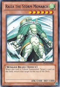 Raiza the Storm Monarch (Blue) - Duelist League Promo - YuGiOh card