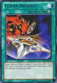 Fuhma Shuriken (Blue) - Duelist League Promo - YuGiOh card