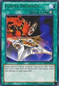 Fuhma Shuriken (Green) - Duelist League Promo - YuGiOh card