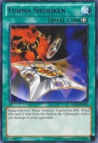 Fuhma Shuriken (Purple) - Duelist League Promo - YuGiOh card