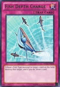 Fish Depth Charge (Green) - Duelist League Promo - YuGiOh card