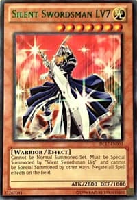 Silent Swordsman LV7 (Green) - Duelist League Promo - YuGiOh card