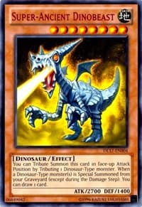 Super-Ancient Dinobeast (Red) - Duelist League Promo - YuGiOh card