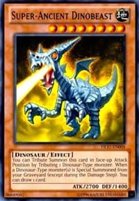 Super-Ancient Dinobeast (Blue) - Duelist League Promo - YuGiOh card