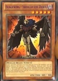 Blackwing - Sirocco the Dawn (Purple) - Duelist League Promo - YuGiOh card
