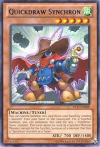 Quickdraw Synchron (Blue) - Duelist League Promo - YuGiOh card