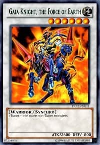 Gaia Knight, the Force of Earth (Green) - Duelist League Promo - YuGiOh card