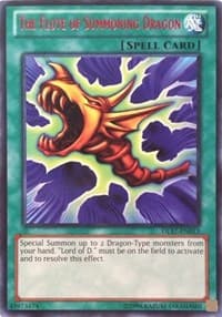 The Flute of Summoning Dragon (Red) - Duelist League Promo - YuGiOh card