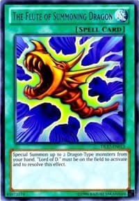 The Flute of Summoning Dragon (Blue) - Duelist League Promo - YuGiOh card