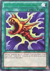 The Flute of Summoning Dragon (Green) - Duelist League Promo - YuGiOh card