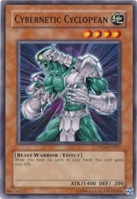 Cybernetic Cyclopean - Dark Revelation Volume 4 - YuGiOh card