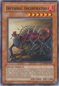 Infernal Incinerator - Dark Revelation Volume 4 - YuGiOh card
