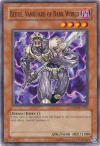 Beiige, Vanguard of Dark World - Dark Revelation Volume 4 - YuGiOh card