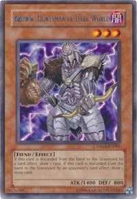 Broww, Huntsman of Dark World - Dark Revelation Volume 4 - YuGiOh card
