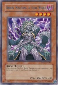 Brron, Mad King of Dark World - Dark Revelation Volume 4 - YuGiOh card