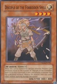 Disciple of the Forbidden Spell - Dark Revelation Volume 4 - YuGiOh card