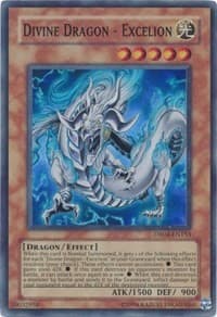 Divine Dragon - Excelion - Dark Revelation Volume 4 - YuGiOh card