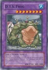 D.3.S. Frog - Dark Revelation Volume 4 - YuGiOh card