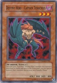 Destiny Hero - Captain Tenacious - Dark Revelation Volume 4 - YuGiOh card