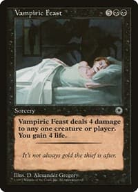 Vampiric Feast - Portal - Magic: The Gathering card