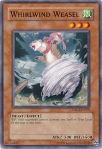 Whirlwind Weasel - Dark Revelation Volume 4 - YuGiOh card
