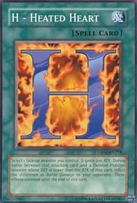 H - Heated Heart - Dark Revelation Volume 4 - YuGiOh card
