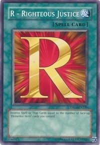 R - Righteous Justice - Dark Revelation Volume 4 - YuGiOh card