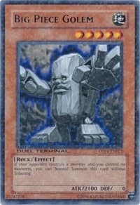 Big Piece Golem - Duel Terminal - Preview - YuGiOh card