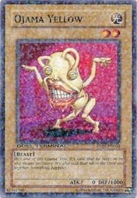 Ojama Yellow - Duel Terminal 1 - YuGiOh card