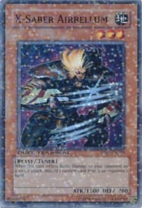 X-Saber Airbellum - Duel Terminal 1 - YuGiOh card