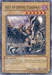 Ally of Justice Clausolas - Duel Terminal 1 - YuGiOh card