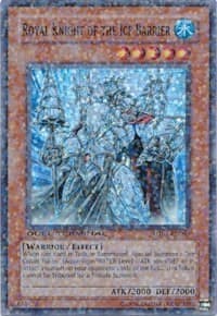 Royal Knight of the Ice Barrier - Duel Terminal 1 - YuGiOh card