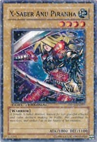 X-Saber Anu Piranha - Duel Terminal 1 - YuGiOh card