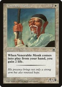 Venerable Monk - Portal - Magic: The Gathering card