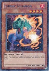Jurrac Iguanon - Duel Terminal 3 - YuGiOh card