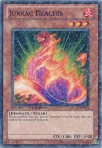 Jurrac Brachis - Duel Terminal 3 - YuGiOh card