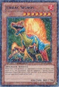 Jurrac Spinos - Duel Terminal 3 - YuGiOh card