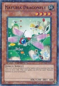 Naturia Dragonfly - Duel Terminal 3 - YuGiOh card