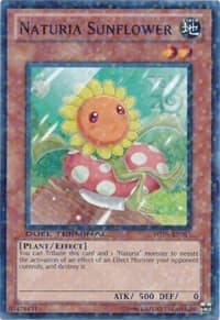 Naturia Sunflower - Duel Terminal 3 - YuGiOh card