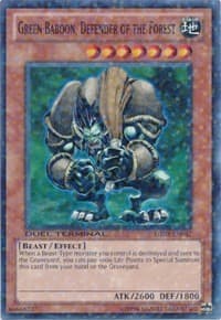 Green Baboon, Defender of the Forest - Duel Terminal 3 - YuGiOh card
