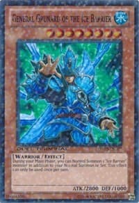General Grunard of the Ice Barrier - Duel Terminal 3 - YuGiOh card