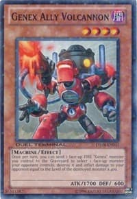 Genex Ally Volcannon - Duel Terminal 4 - YuGiOh card