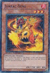 Jurrac Dino - Duel Terminal 4 - YuGiOh card