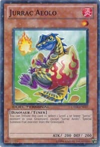 Jurrac Aeolo - Duel Terminal 4 - YuGiOh card